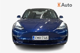 sininen Tesla Model 3 2019 kuva 5.