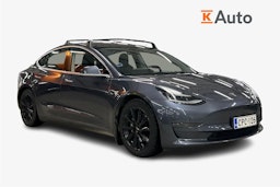 harmaa Tesla Model 3 2019 kuva 1.