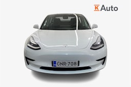 Valkoinen Tesla Model 3 2019 kuva 5.