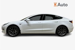 valkoinen Tesla Model 3 2019 kuva 5.