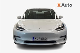 Valkoinen Tesla Model 3 2019 kuva 5.