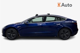 Sininen Tesla Model 3 2019 kuva 5.