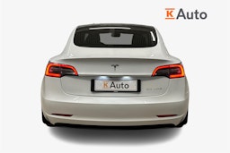 valkoinen Tesla Model 3 2020 kuva 3.