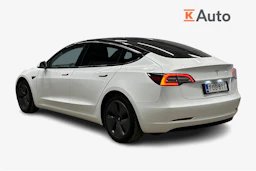 valkoinen Tesla Model 3 2020 kuva 2.