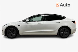 valkoinen Tesla Model 3 2020 kuva 5.