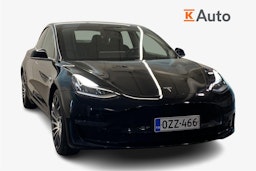 musta Tesla Model 3 2020 kuva 1.