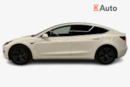 valkoinen Tesla Model 3 2020 kuva 5.