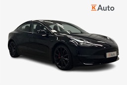 musta Tesla Model 3 2021 kuva 1.