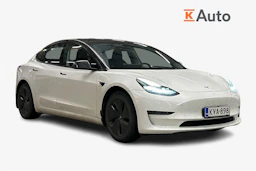 valkoinen Tesla Model 3 2021 kuva 1.