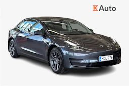 harmaa Tesla Model 3 2022 kuva 1.