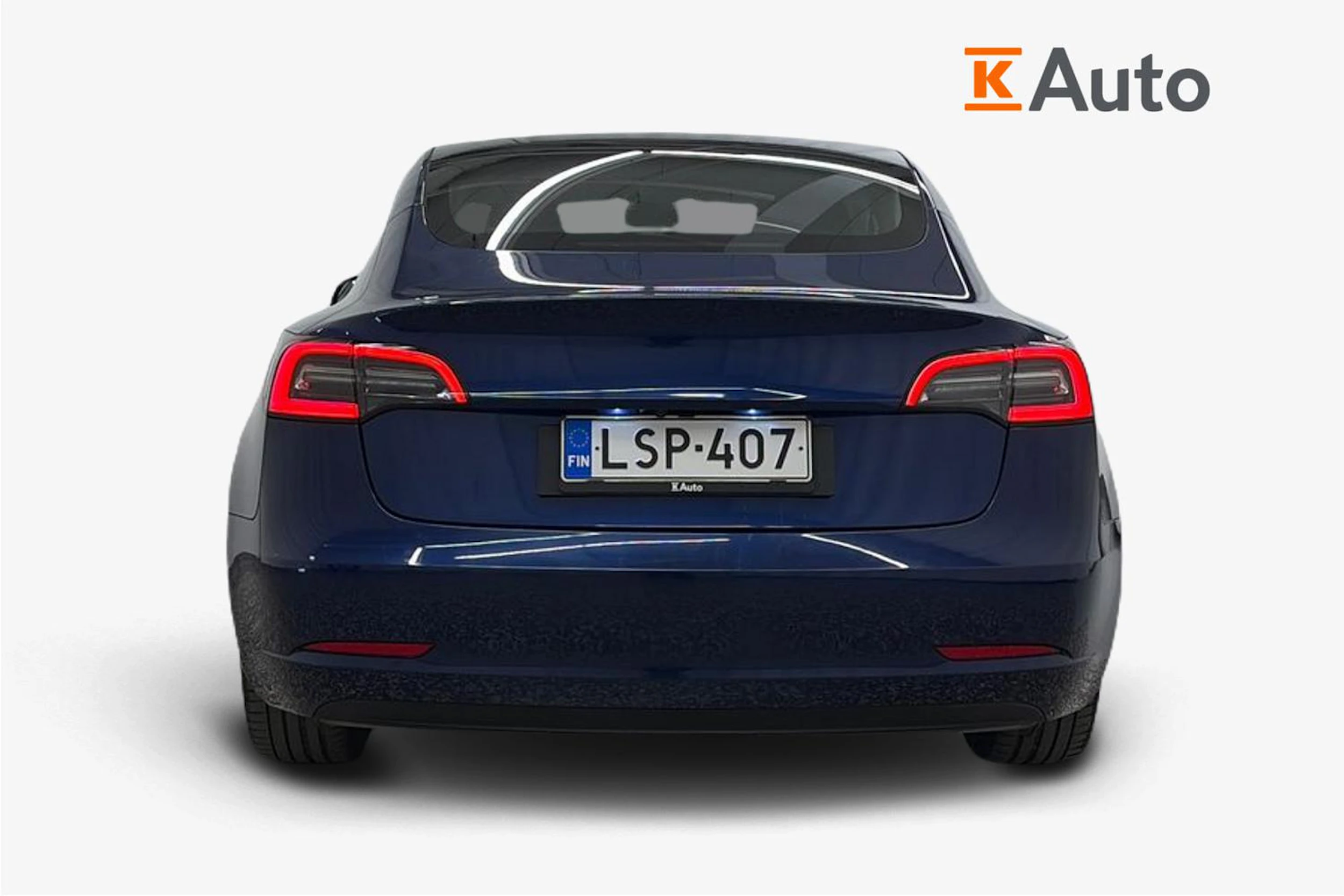 sininen Tesla Model 3 2023 kuva 4.
