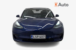 sininen Tesla Model 3 2023 kuva 5.