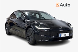Musta Tesla Model 3 2023 kuva 1.