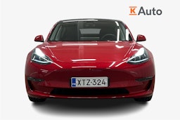 punainen Tesla Model 3 2023 kuva 4.