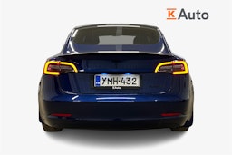 sininen Tesla Model 3 2023 kuva 3.