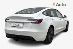 met. valkoinen Tesla Model 3 2024 kuva 2.