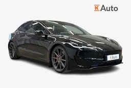 musta Tesla Model 3 2024 kuva 1.