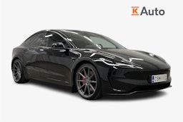 musta Tesla Model 3 2024 kuva 1.