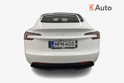 Valkoinen Tesla Model 3 2024 kuva 3.