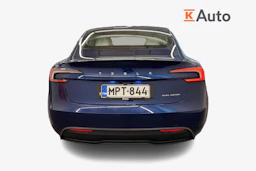 sininen Tesla Model 3 2024 kuva 3.