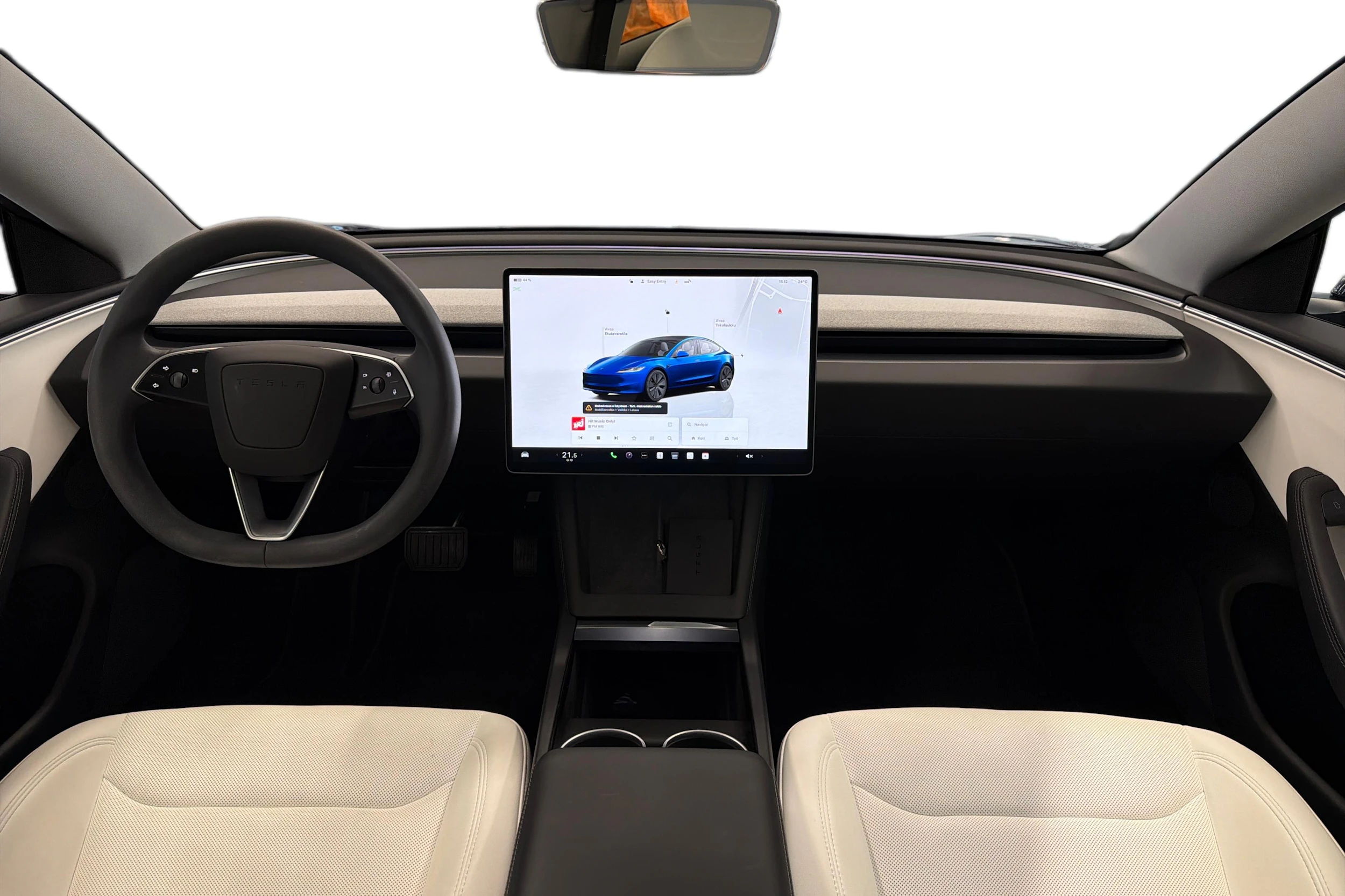 sininen Tesla Model 3 2024 kuva 7.