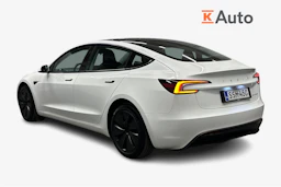 valkoinen Tesla Model 3 2024 kuva 3.