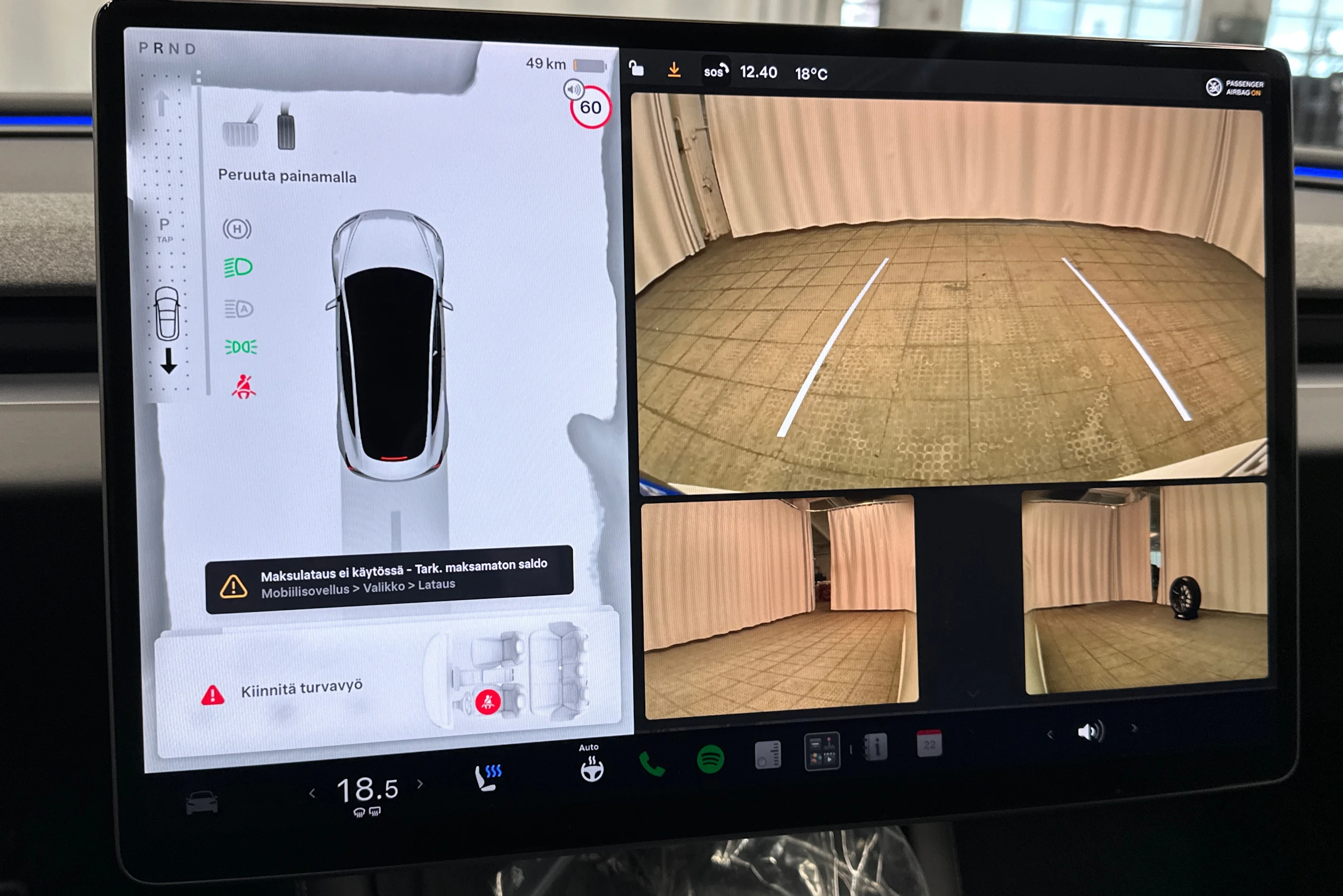 valkoinen Tesla Model 3 2024 kuva 35.