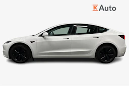 valkoinen Tesla Model 3 2024 kuva 7.
