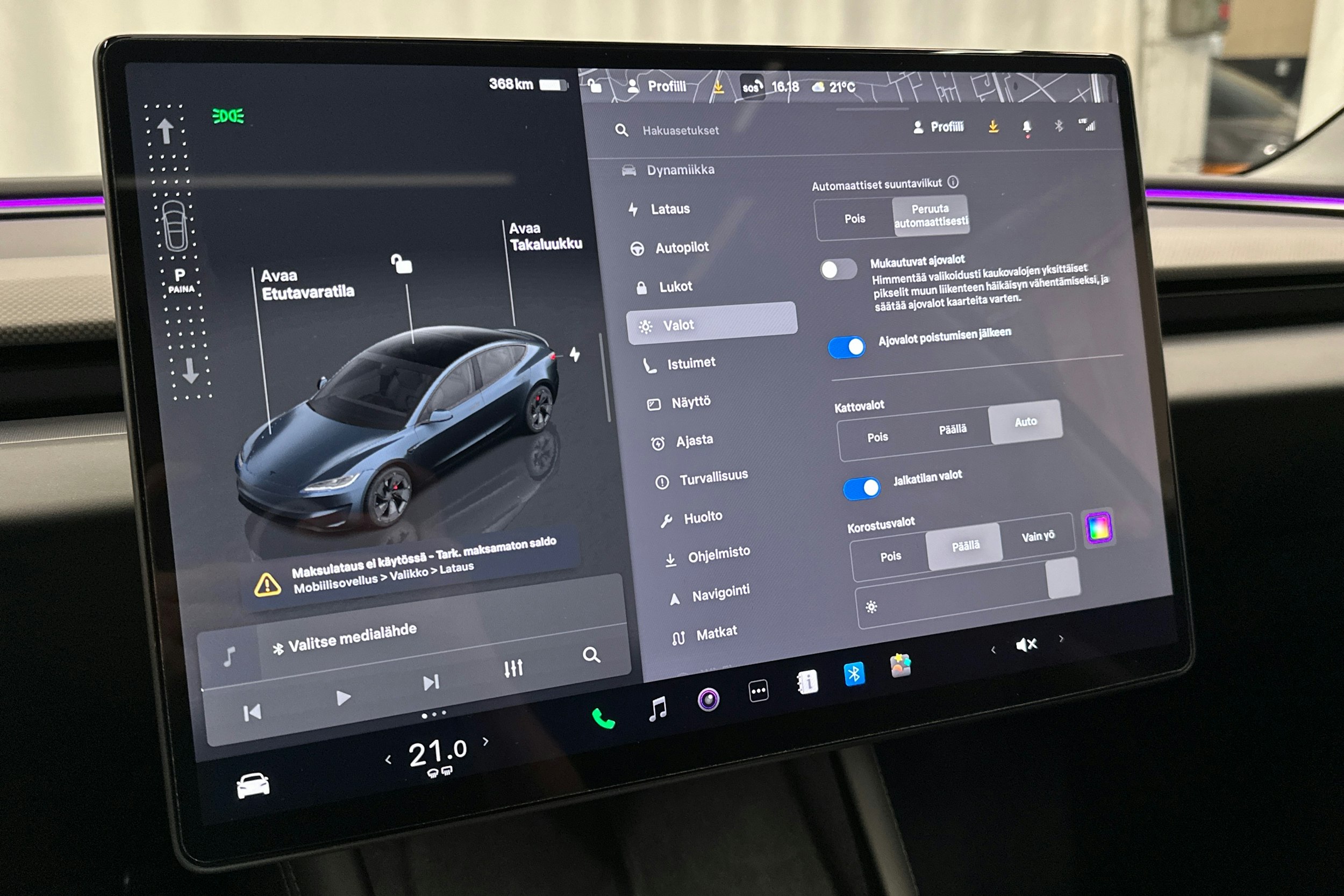 harmaa Tesla Model 3 2024 kuva 25.