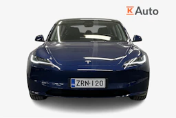 sininen Tesla Model 3 2025 kuva 5.