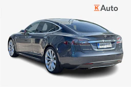 harmaa Tesla Model S 2015 kuva 2.