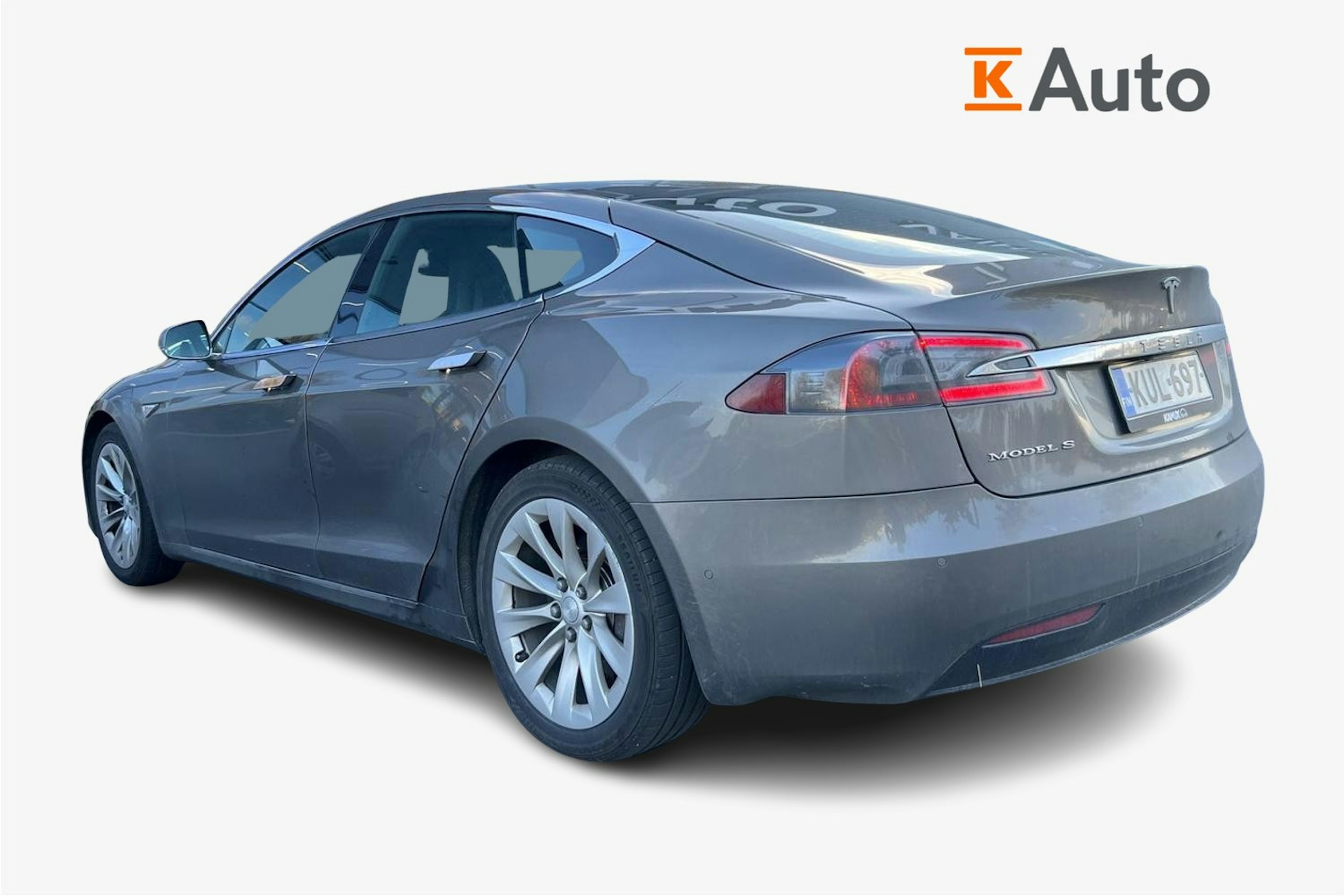 harmaa Tesla Model S 2016 kuva 2.