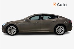harmaa Tesla Model S 2016 kuva 6.