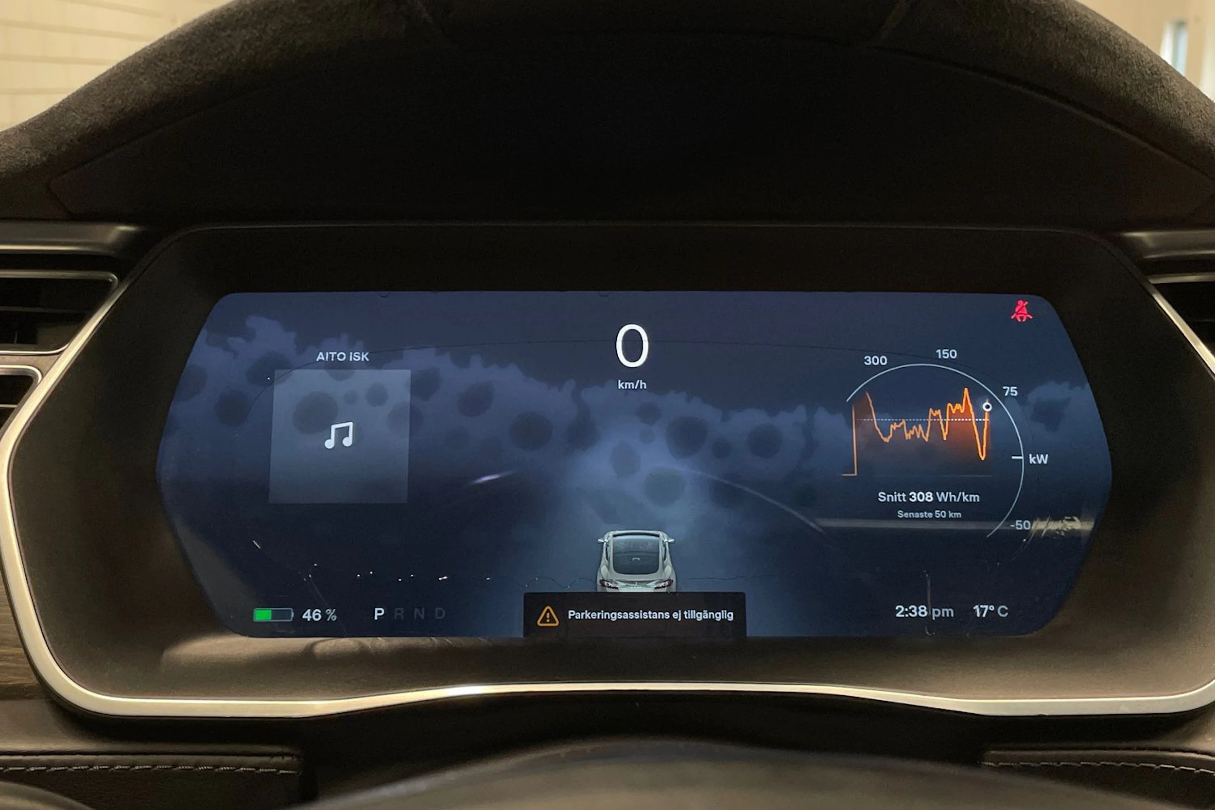 ruskea (beige) Tesla Model S 2016 kuva 13.