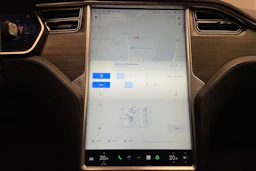 ruskea (beige) Tesla Model S 2016 kuva 17.