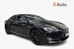 Musta Tesla Model S 2017 kuva 1.