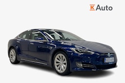 Sininen Tesla Model S 2018 kuva 1.