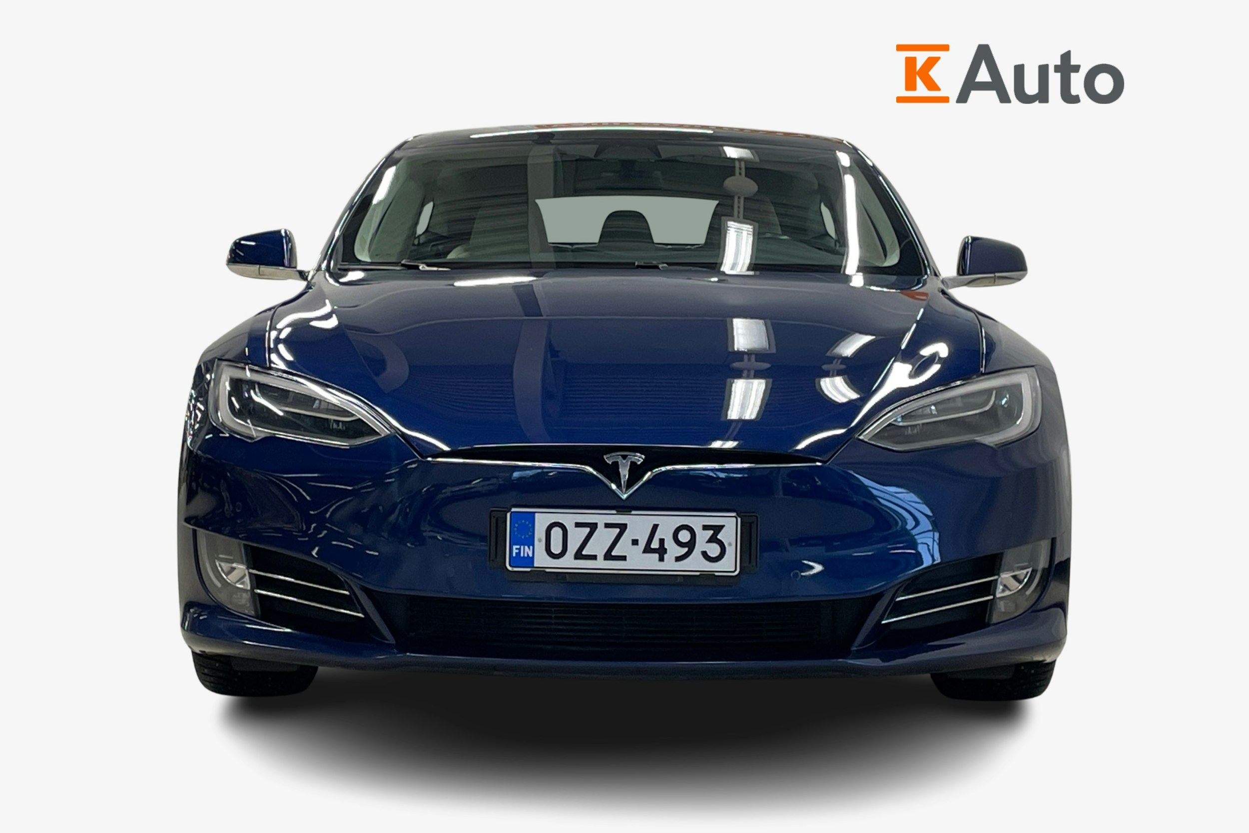 Sininen Tesla Model S 2018 kuva 4.