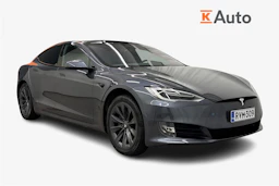 harmaa Tesla Model S 2018 kuva 1.