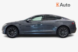 harmaa Tesla Model S 2018 kuva 5.