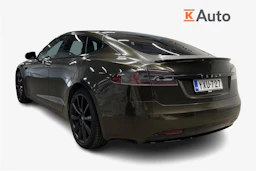 Ruskea (beige) Tesla Model S 2018 kuva 2.