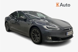 Harmaa Tesla Model S 2019 kuva 1.