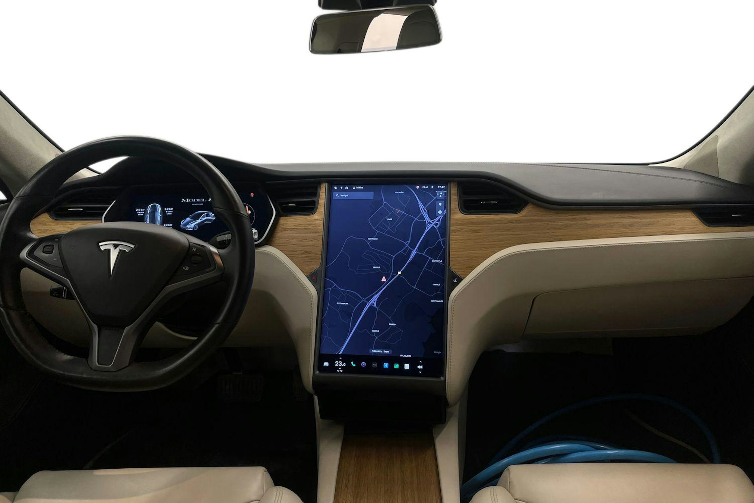 Harmaa Tesla Model S 2019 kuva 9.