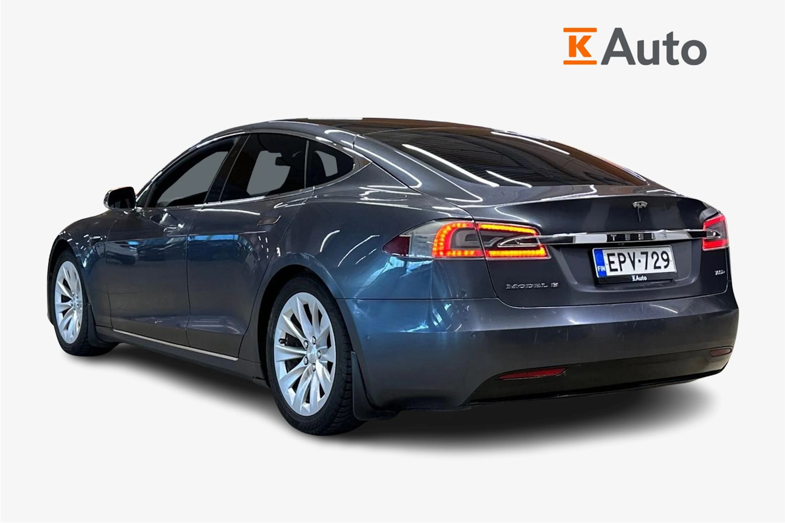 harmaa Tesla Model S 2019 kuva 3.