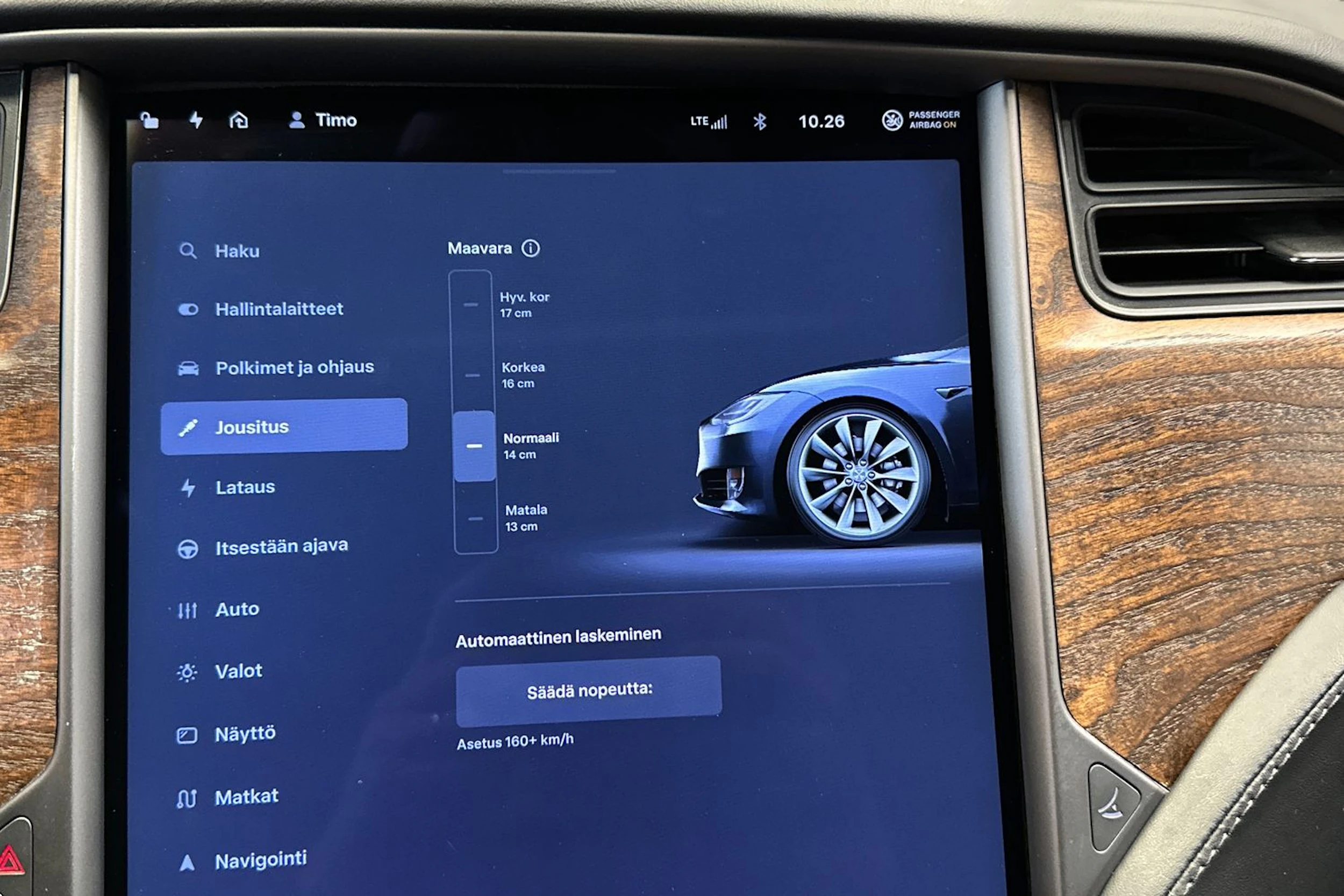 harmaa Tesla Model S 2019 kuva 19.