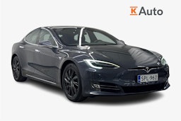 harmaa Tesla Model S 2019 kuva 1.