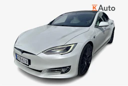 valkoinen Tesla Model S 2020 kuva 1.