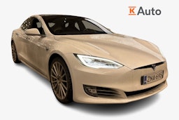 Valkoinen Tesla Model S 2020 kuva 1.