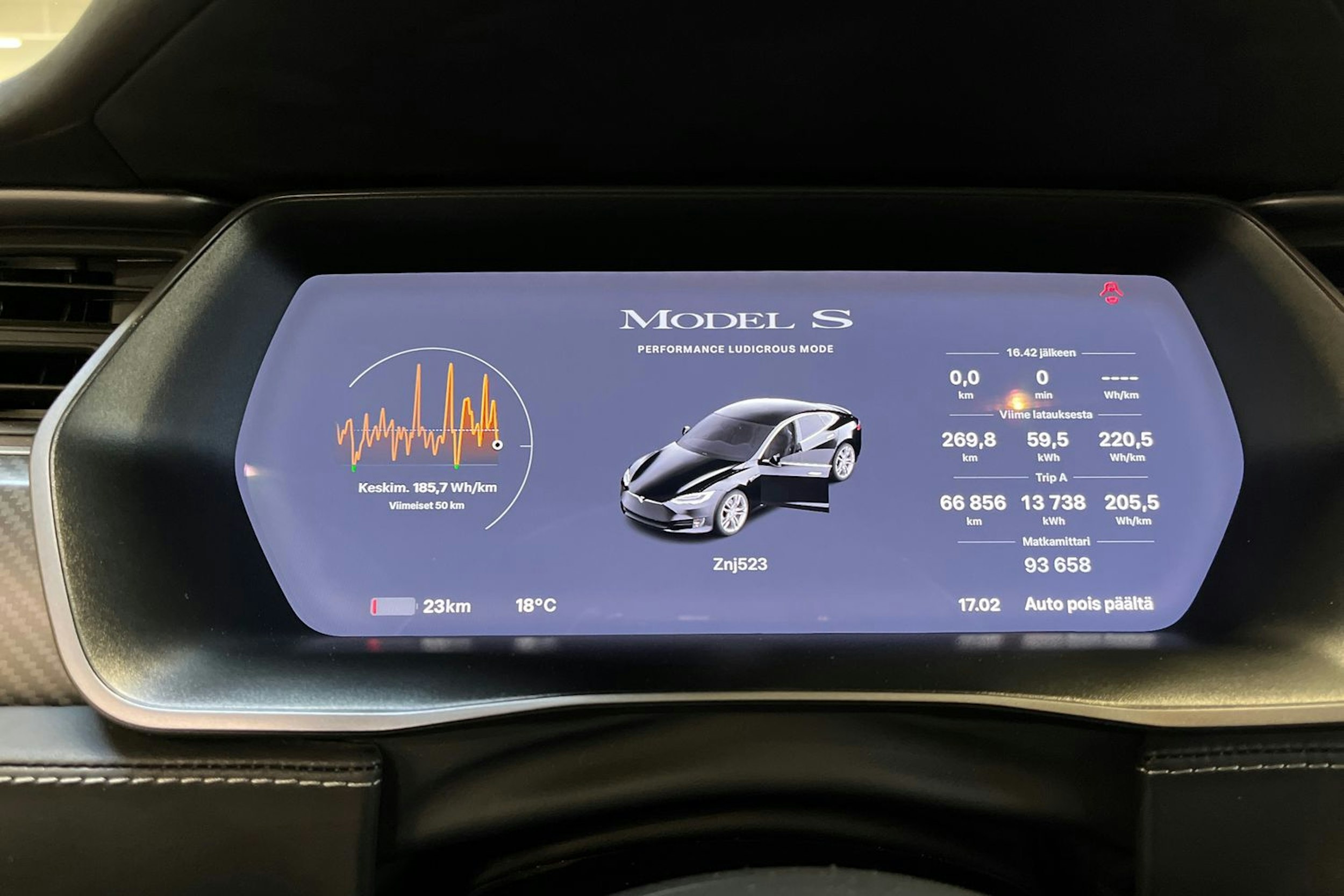 Musta Tesla Model S 2020 kuva 11.