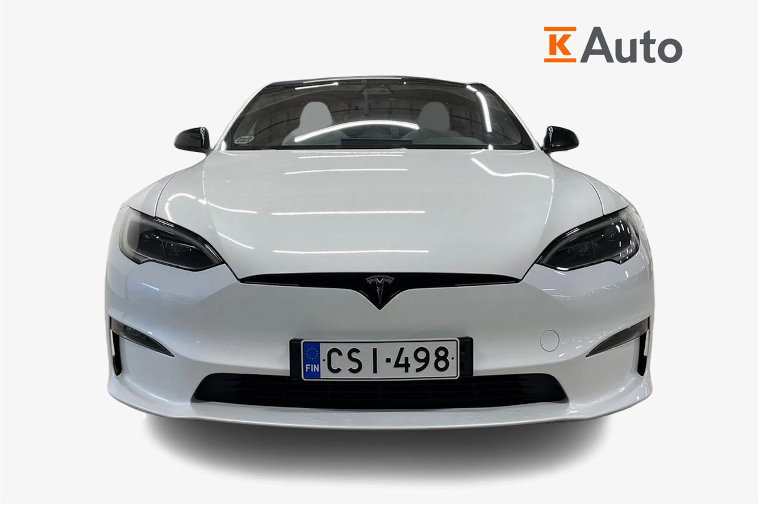 Valkoinen Tesla Model S 2023 kuva 4.